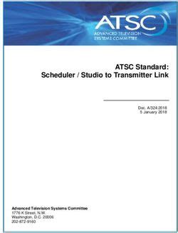 studio to transmitter link|ATSC Standard: Scheduler / Studio to Transmitter Link.